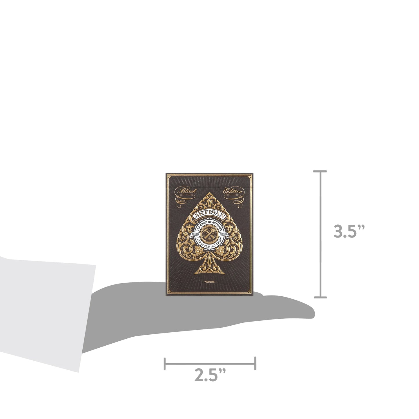 Artisan Playing Cards (Black)