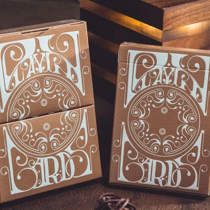 Smoke & Mirrors v8 Playing Cards - Gold