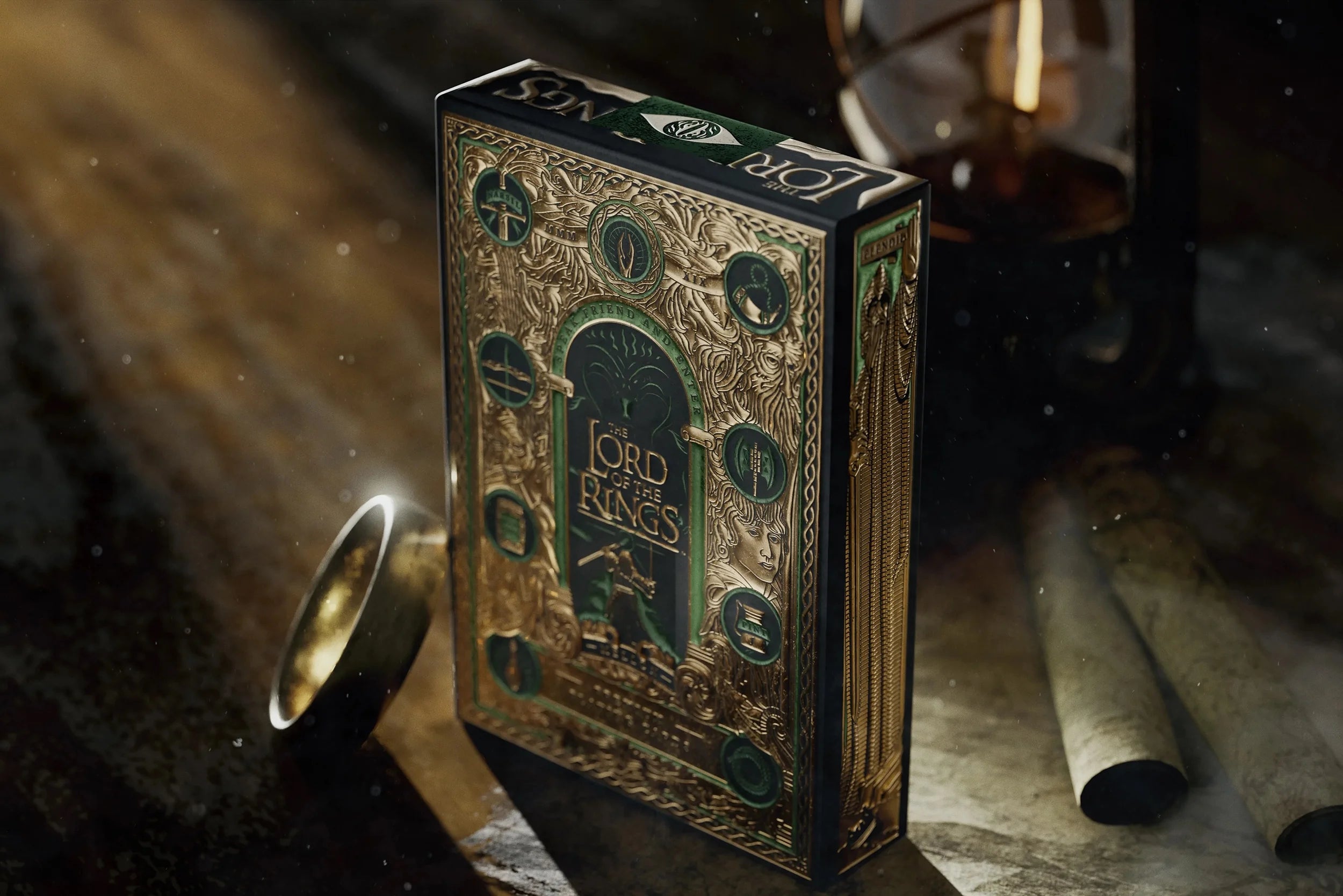 Lord of the Rings Playing Cards (Green)