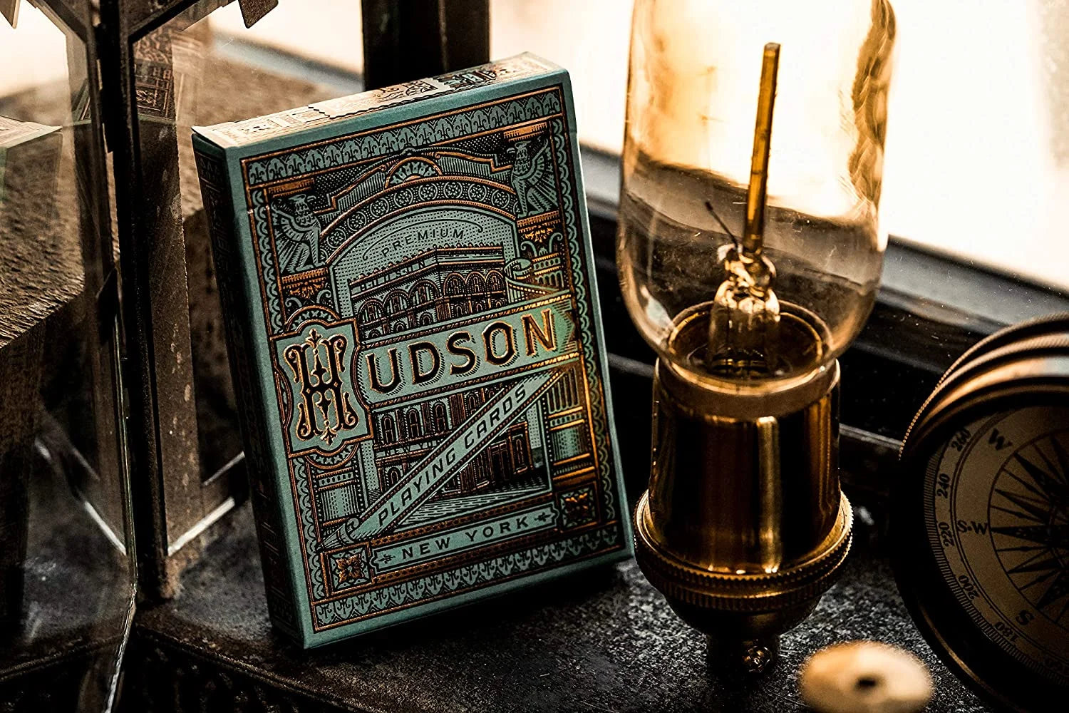 Hudson Themed Playing Cards (Green)