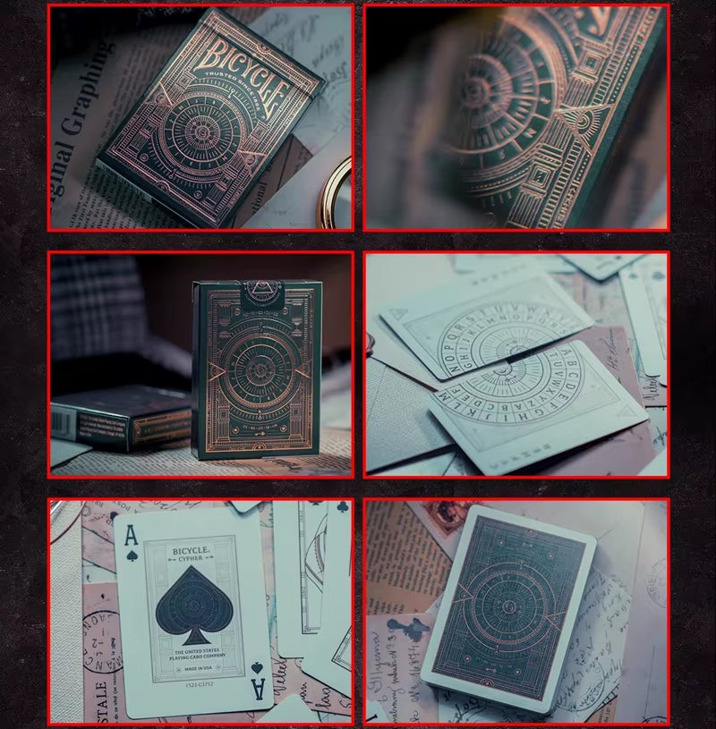 Cypher Playing Cards Deck Poker Size Card Games Magic Tricks