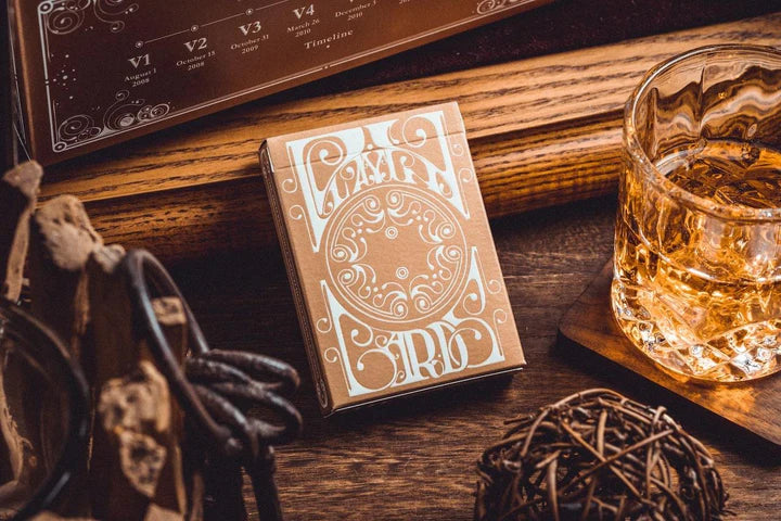 Smoke & Mirrors v8 Playing Cards - Gold