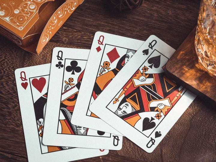 Smoke & Mirrors v8 Playing Cards - Bronze