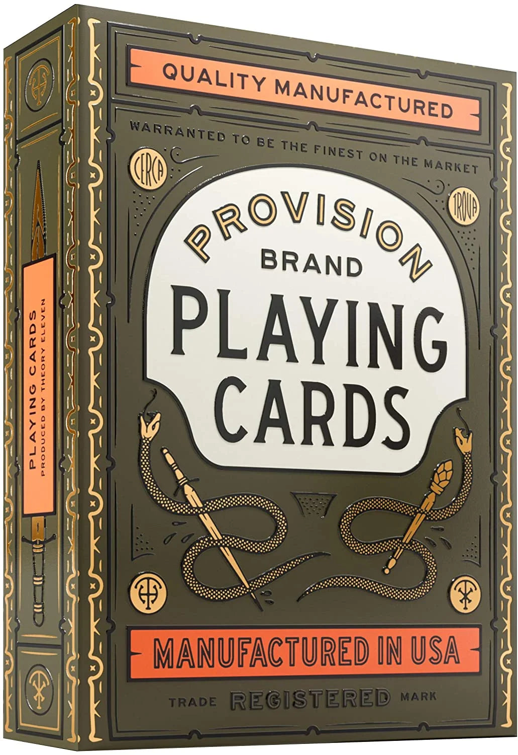 Provision Themed Playing Cards